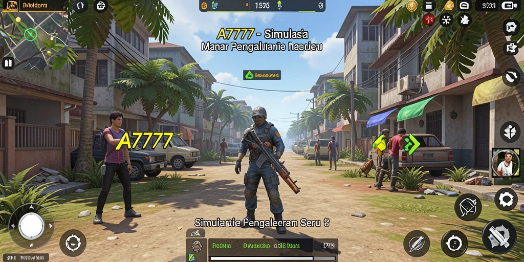 Tampilan gameplay A7777 yang menawan dan interaktif.