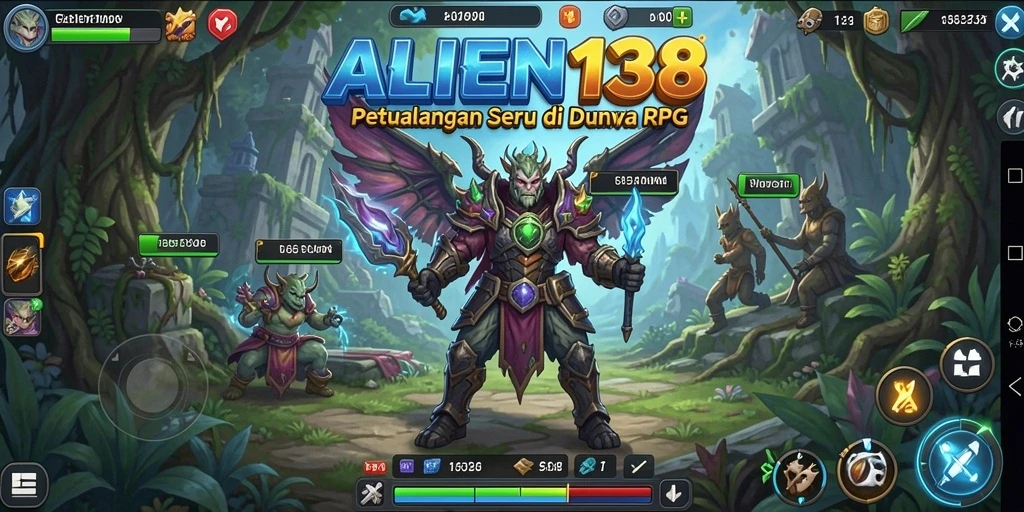 Tangkapan layar gameplay ALIEN138 yang menunjukkan aksi mendebarkan di luar angkasa.