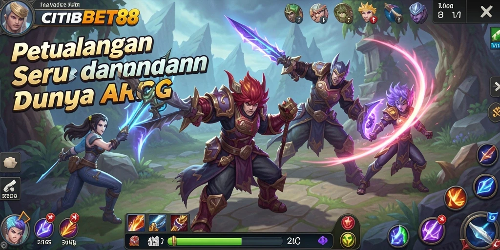 Screenshot gameplay CITIBET88 yang dramatis dan mendebarkan.
