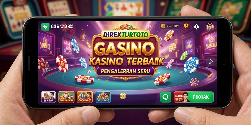 Tampilan gameplay Kasino yang mendebarkan di DIREKTURTOTO.