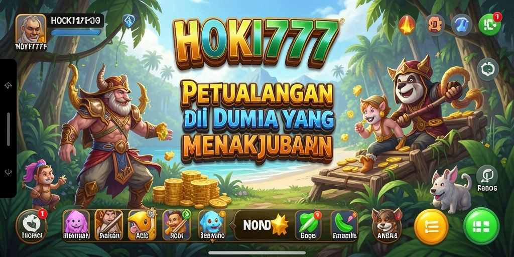 Screenshot dari gameplay HOKI777 yang menampilkan petualangan yang mendebarkan.
