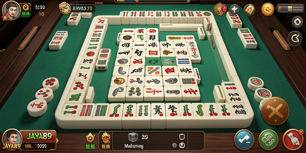 Tampilan gameplay menawan dari JAYA89 yang penuh tantangan Mahjong.