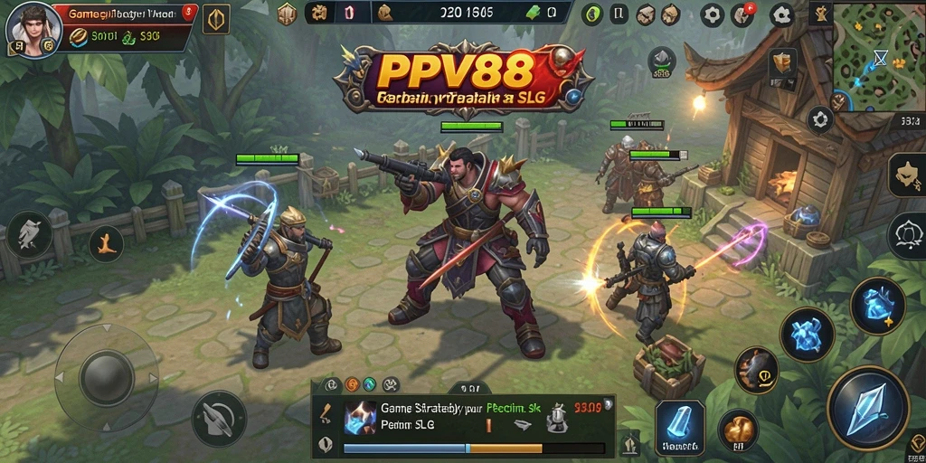 Tampilan gameplay SLG yang memukau dan menarik.