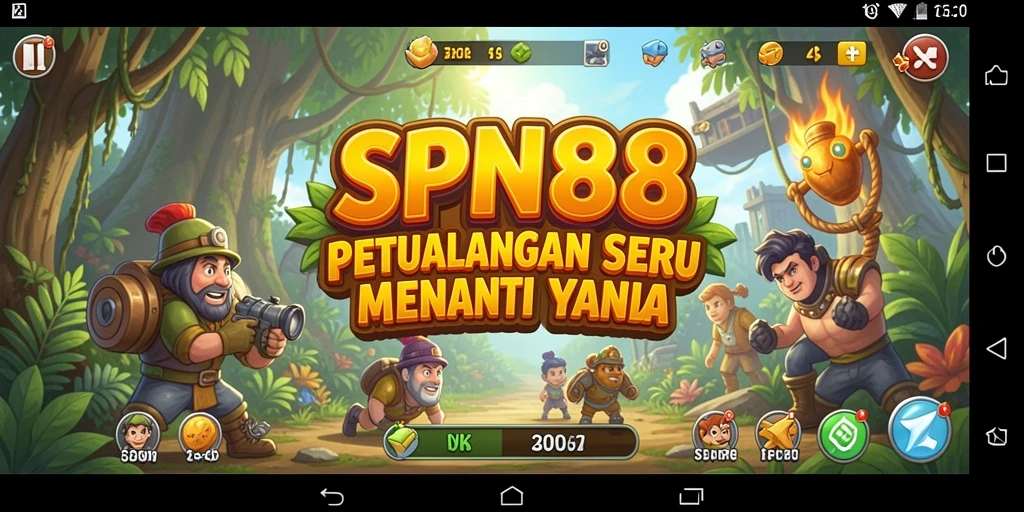 Tangkapan layar menampilkan aksi mendebarkan dari gameplay SPN88 dalam petualangan yang penuh warna.